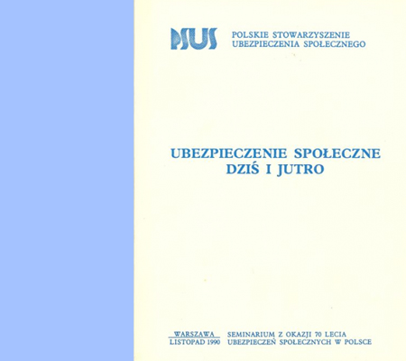 ubez dzisjutro „UBEZPIECZENIA SPOŁECZNE DZIŚ I JUTRO”